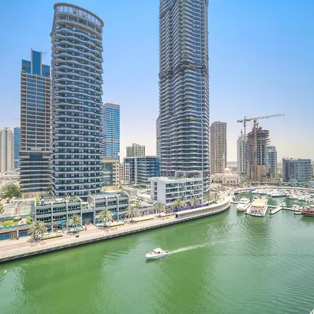 Rustic 2Br At Sparkle Tower 1 Dubai Marina By Deluxe Holiday Homes Exterior photo